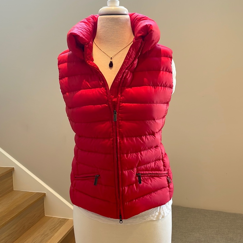 ADD Red Puffer Down Vest
